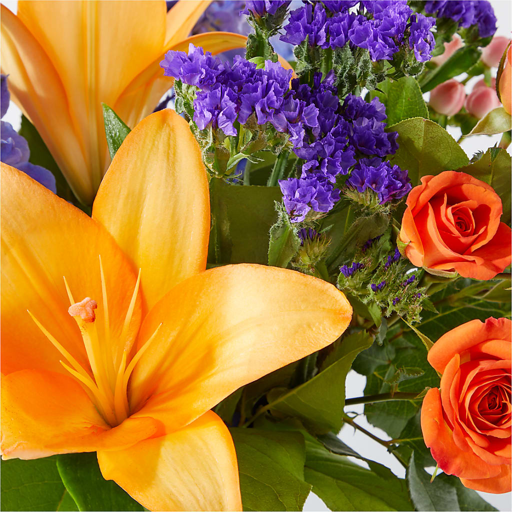 Radiant Citrus Bouquet – TAMMIE'S COUNTRY FLORIST, Hurlock MD