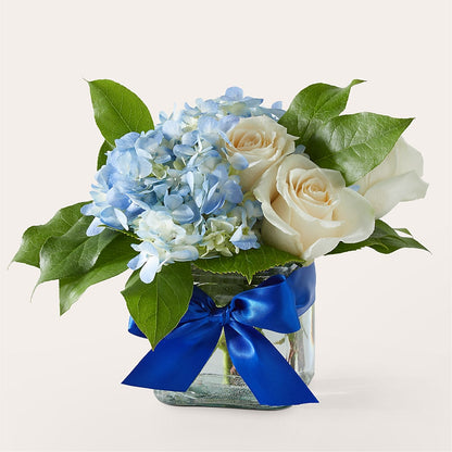 Sky Blue Delight Bouquet – TAMMIE'S COUNTRY FLORIST, Hurlock MD
