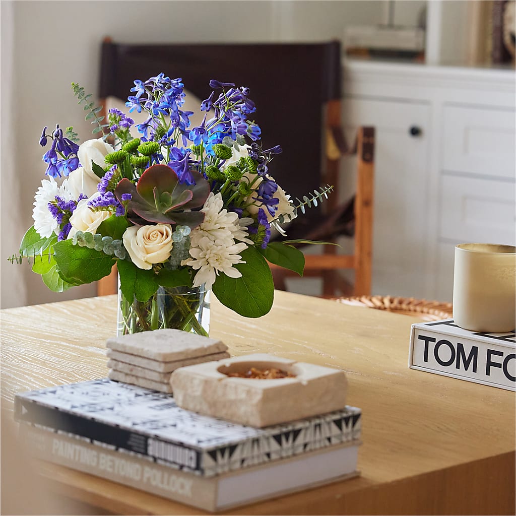 Cerulean Waves Bouquet – TAMMIE'S COUNTRY FLORIST, Hurlock MD