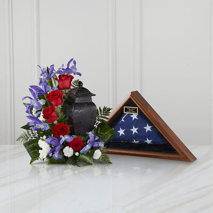 Patriotic Tribute Arrangement – TAMMIE'S COUNTRY FLORIST, Hurlock MD