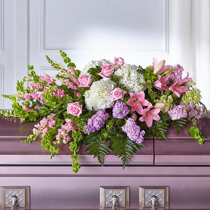 Life's Gratitude Casket Spray – TAMMIE'S COUNTRY FLORIST, Hurlock MD