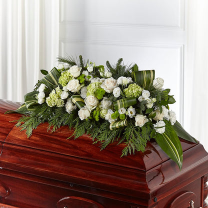 Hopeful Gesture Casket Spray – TAMMIE'S COUNTRY FLORIST, Hurlock MD