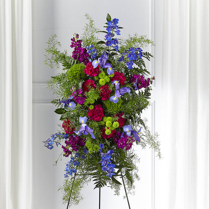 Heavenly Skies Standing Spray – TAMMIE'S COUNTRY FLORIST, Hurlock MD