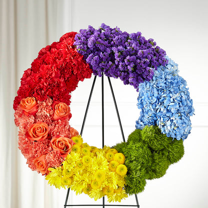 Circle of Love Wreath – TAMMIE'S COUNTRY FLORIST, Hurlock MD