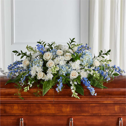 Timeless Essence Casket Spray – TAMMIE'S COUNTRY FLORIST, Hurlock MD