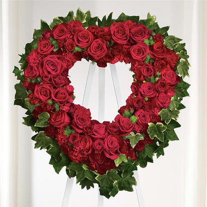 Wholehearted Standing Spray – TAMMIE'S COUNTRY FLORIST, Hurlock MD
