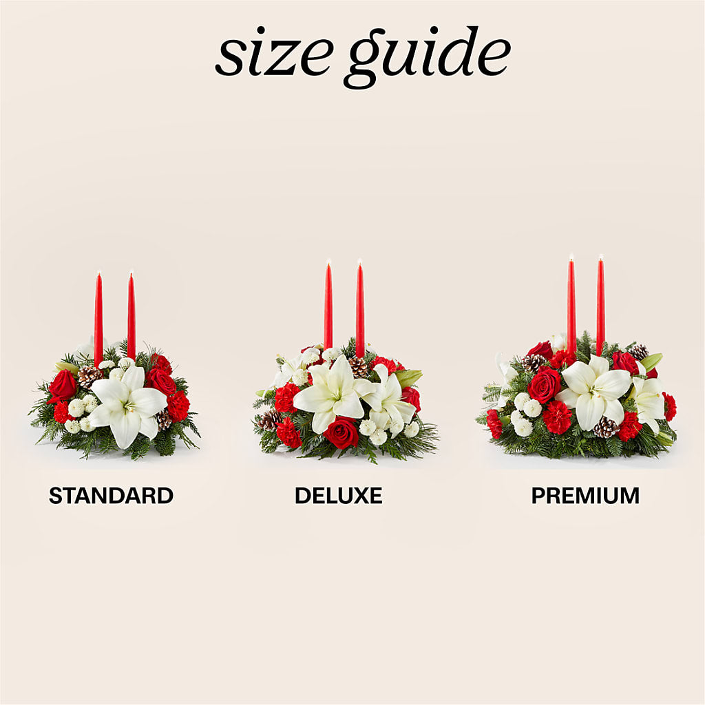 Seasonal Festivities Centerpiece – TAMMIE'S COUNTRY FLORIST, Hurlock MD
