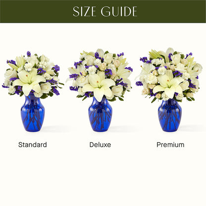 Sapphire Rush Bouquet – TAMMIE'S COUNTRY FLORIST, Hurlock MD