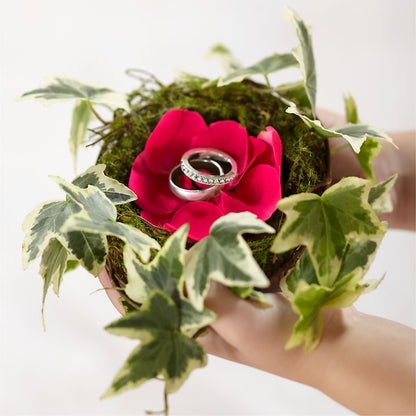 Lila Rose Ring Nest – TAMMIE'S COUNTRY FLORIST, Hurlock MD